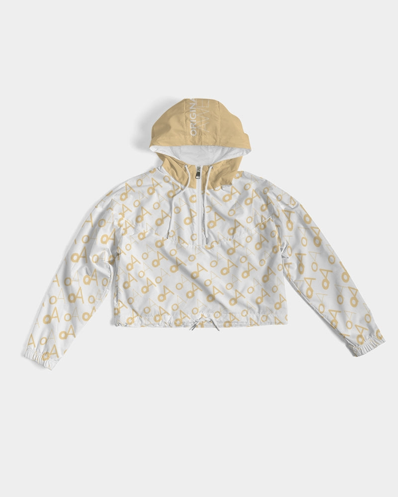 OA Logo’d Out Cropped Windbreaker(Women’s)