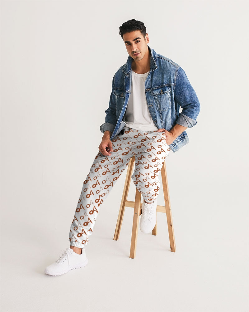 OA Logo’d Out Track Pants(White)