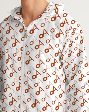 OA Logo’d Out Windbreaker(White)