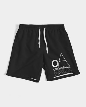 black Men's Swim Trunk