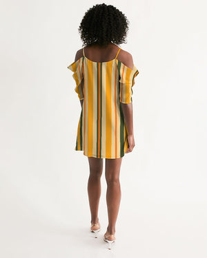 OA SZN001:Capsule Open Shoulder Dress