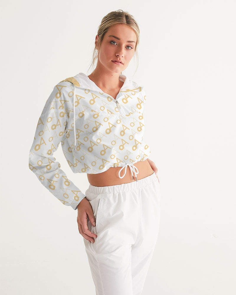 OA Logo’d Out Cropped Windbreaker(Women’s)