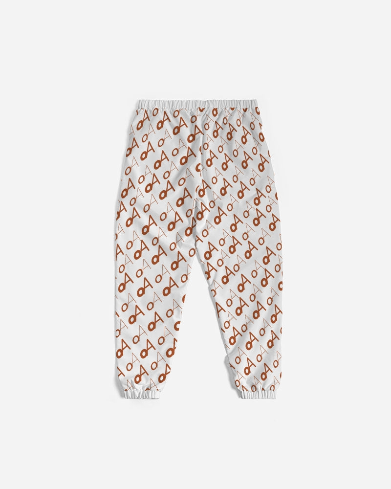 OA Logo’d Out Track Pants(White)
