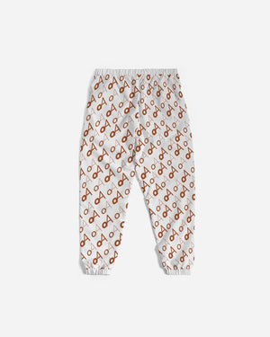 OA Logo’d Out Track Pants(White)