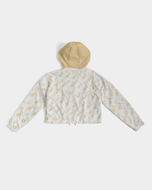 OA Logo’d Out Cropped Windbreaker(Women’s)