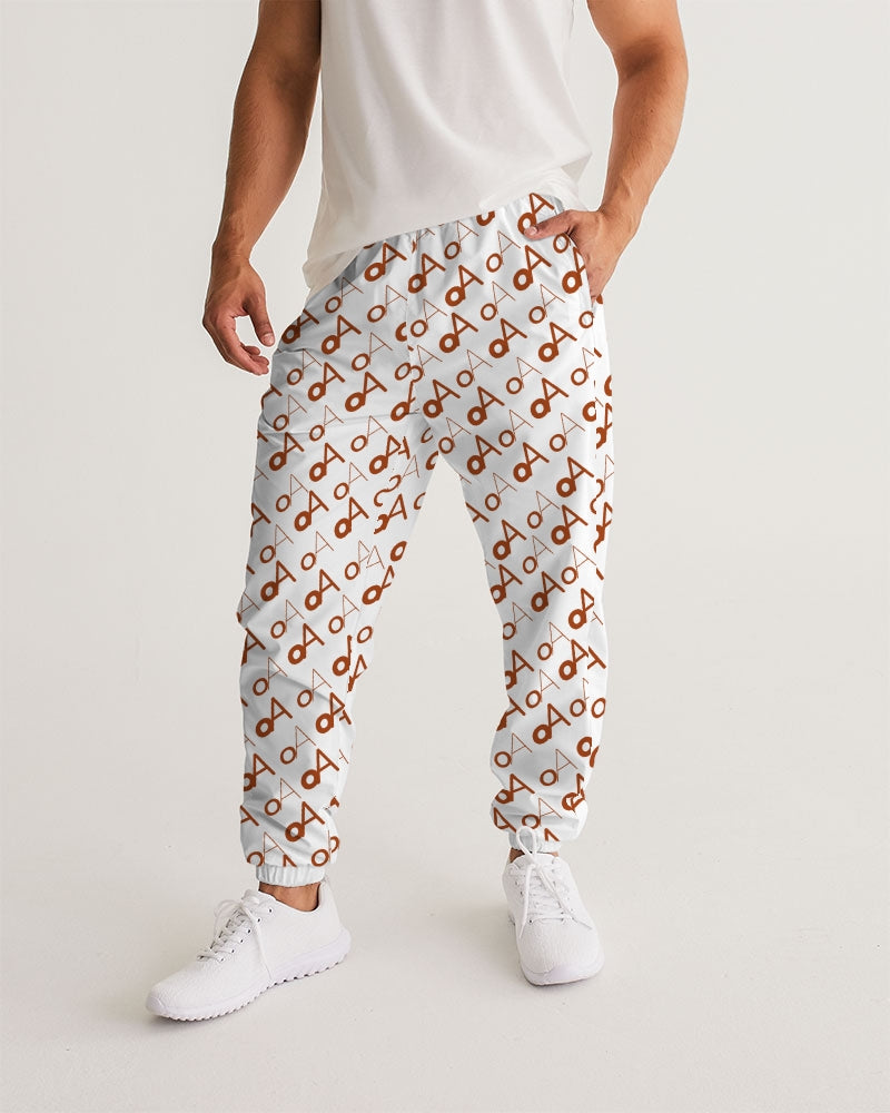 OA Logo’d Out Track Pants(White)