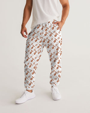 OA Logo’d Out Track Pants(White)