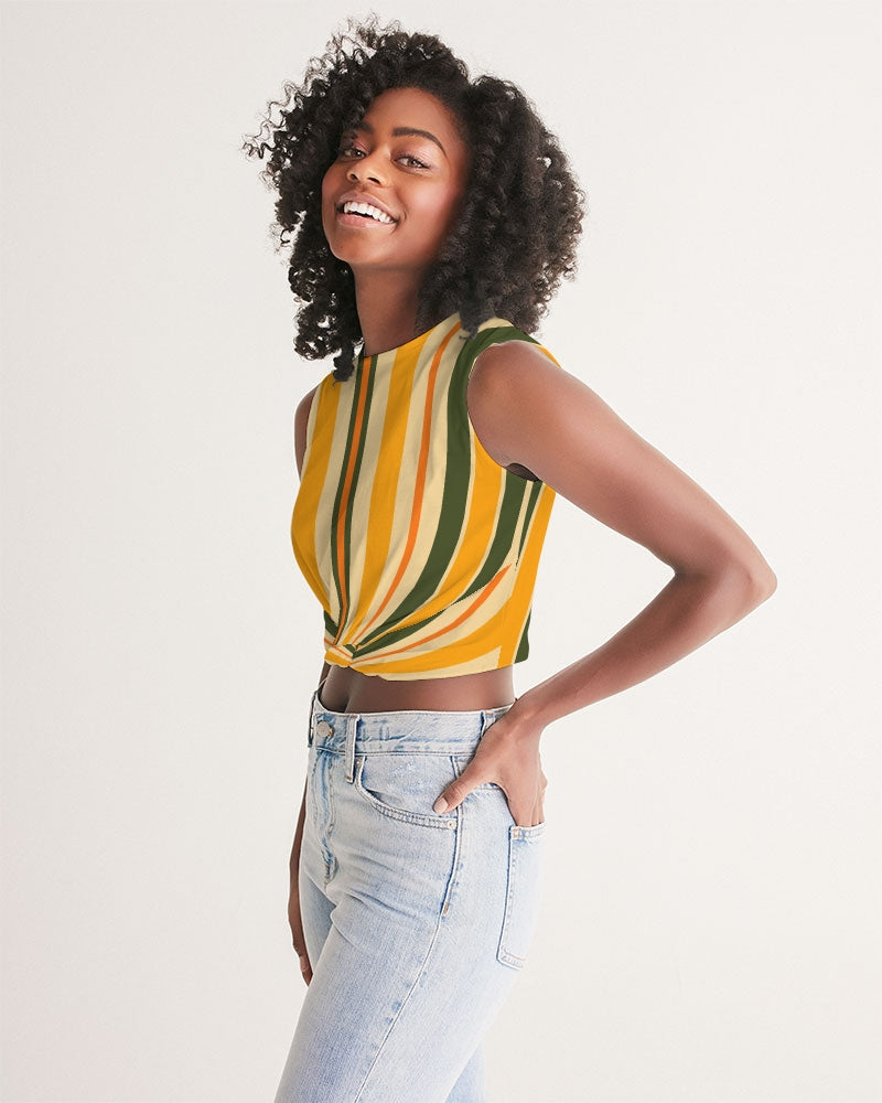 OA SZN001:Capsule Women's Twist-Front Tank