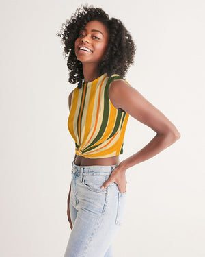 OA SZN001:Capsule Women's Twist-Front Tank