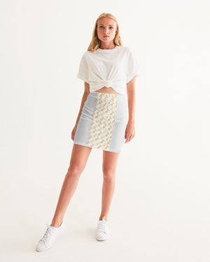 OA MidPrint Mini Skirt