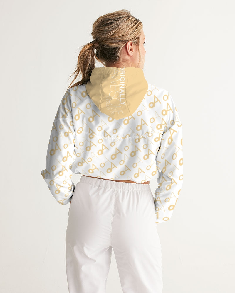 OA Logo’d Out Cropped Windbreaker(Women’s)