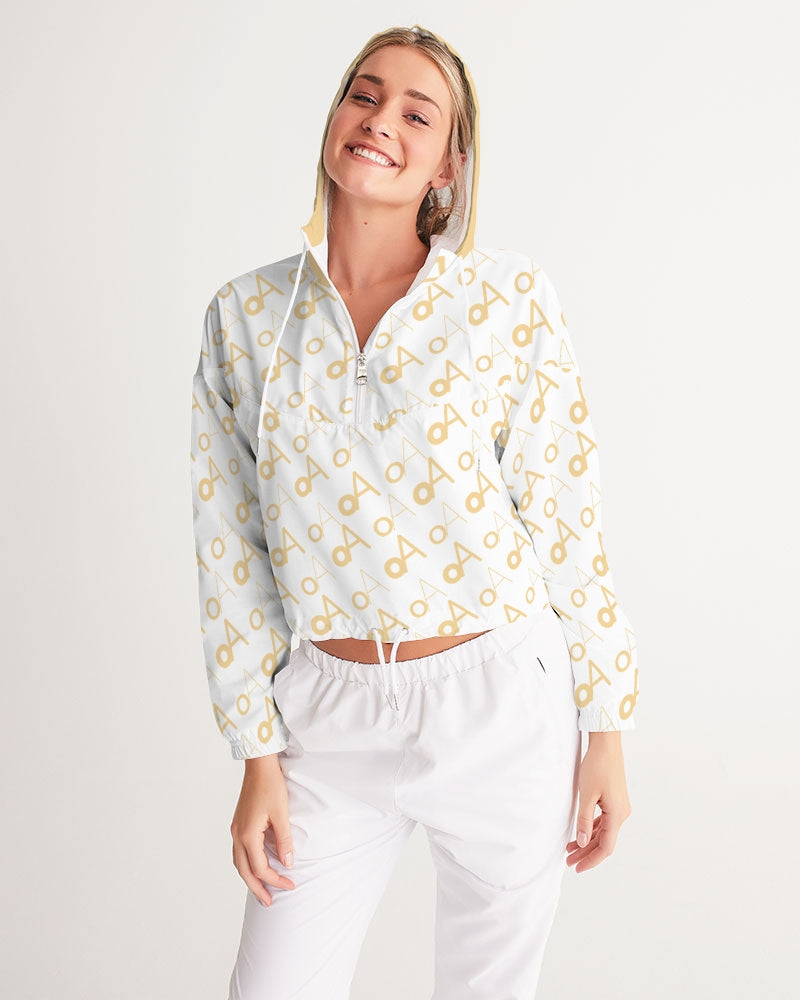 OA Logo’d Out Cropped Windbreaker(Women’s)