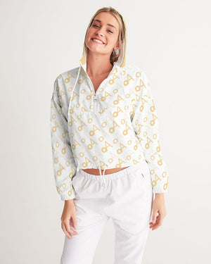 OA Logo’d Out Cropped Windbreaker(Women’s)