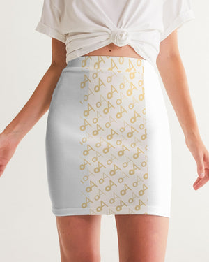 OA MidPrint Mini Skirt