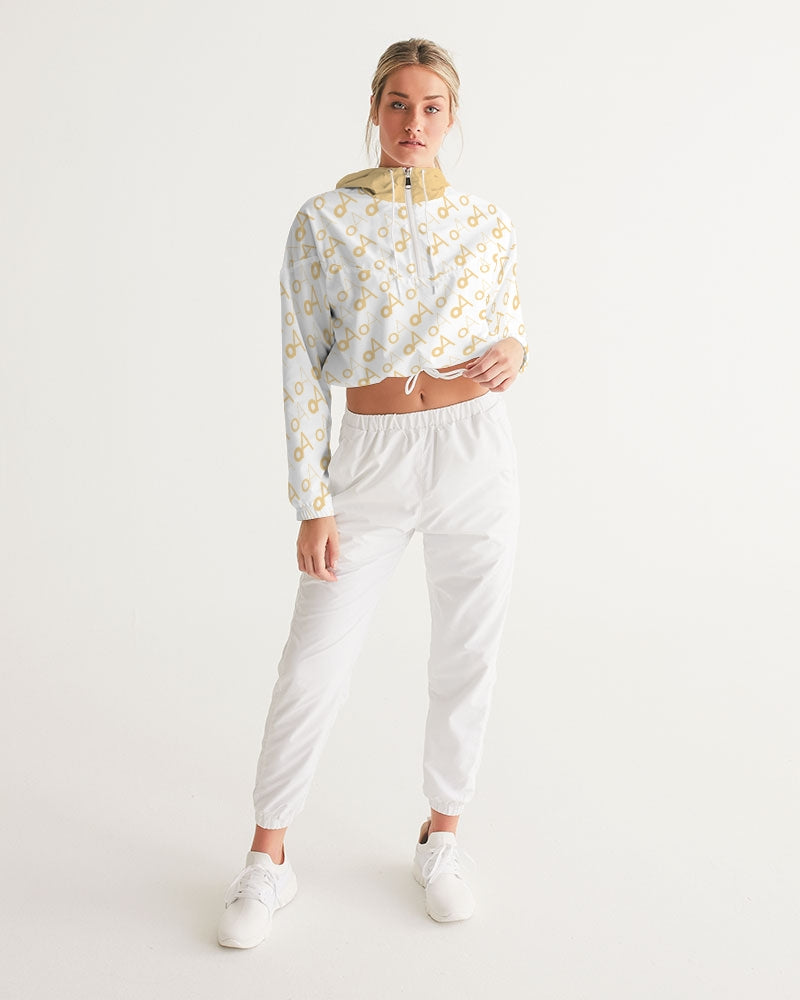 OA Logo’d Out Cropped Windbreaker(Women’s)