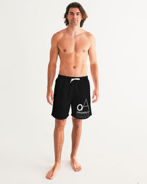 black Men's Swim Trunk
