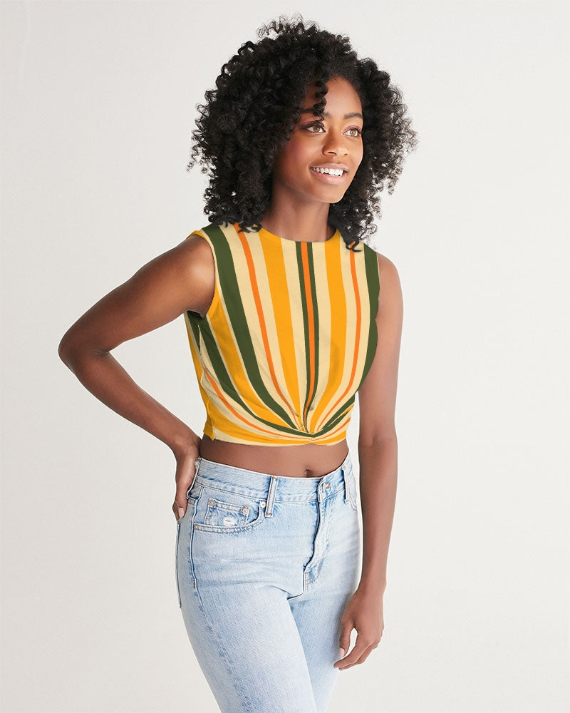 OA SZN001:Capsule Women's Twist-Front Tank