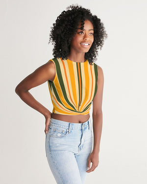 OA SZN001:Capsule Women's Twist-Front Tank