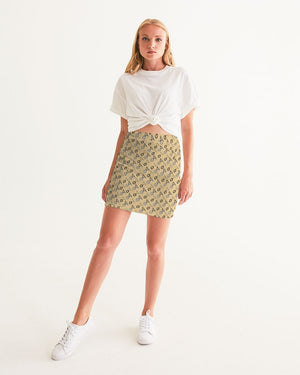 OA Logo’d Out Mini Skirt