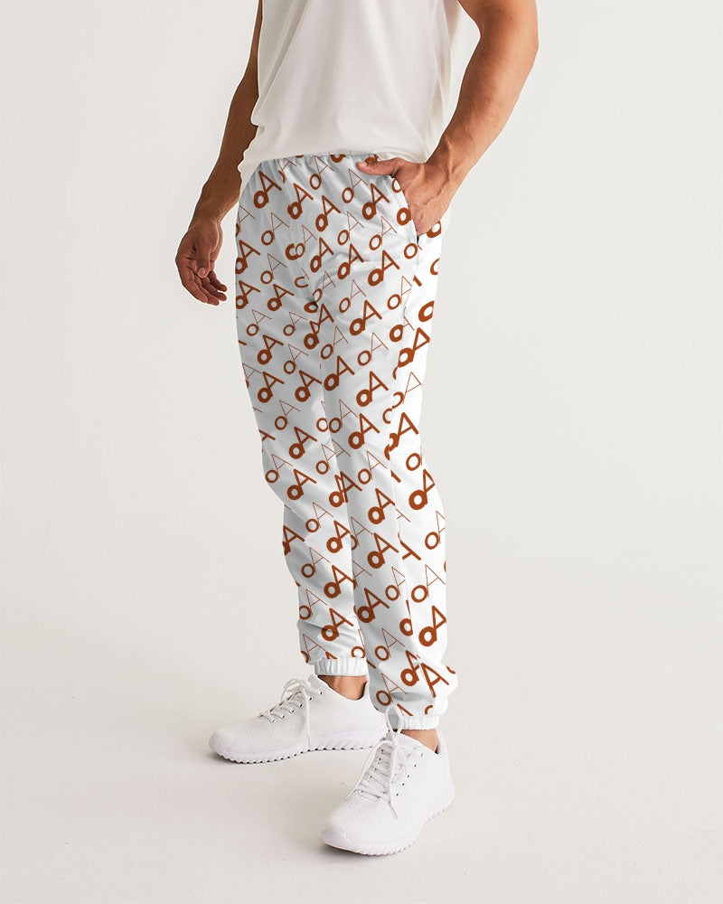 OA Logo’d Out Track Pants(White)