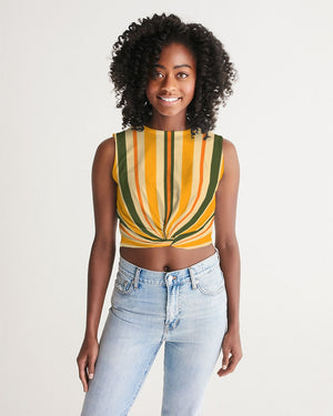 OA SZN001:Capsule Women's Twist-Front Tank