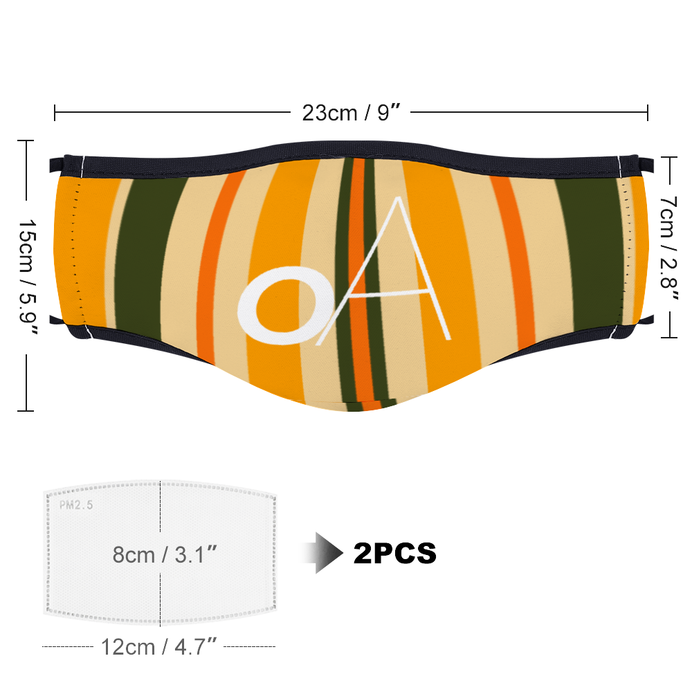 OA SZN001:Capsule Mask 2 With Two Filters (W/M)